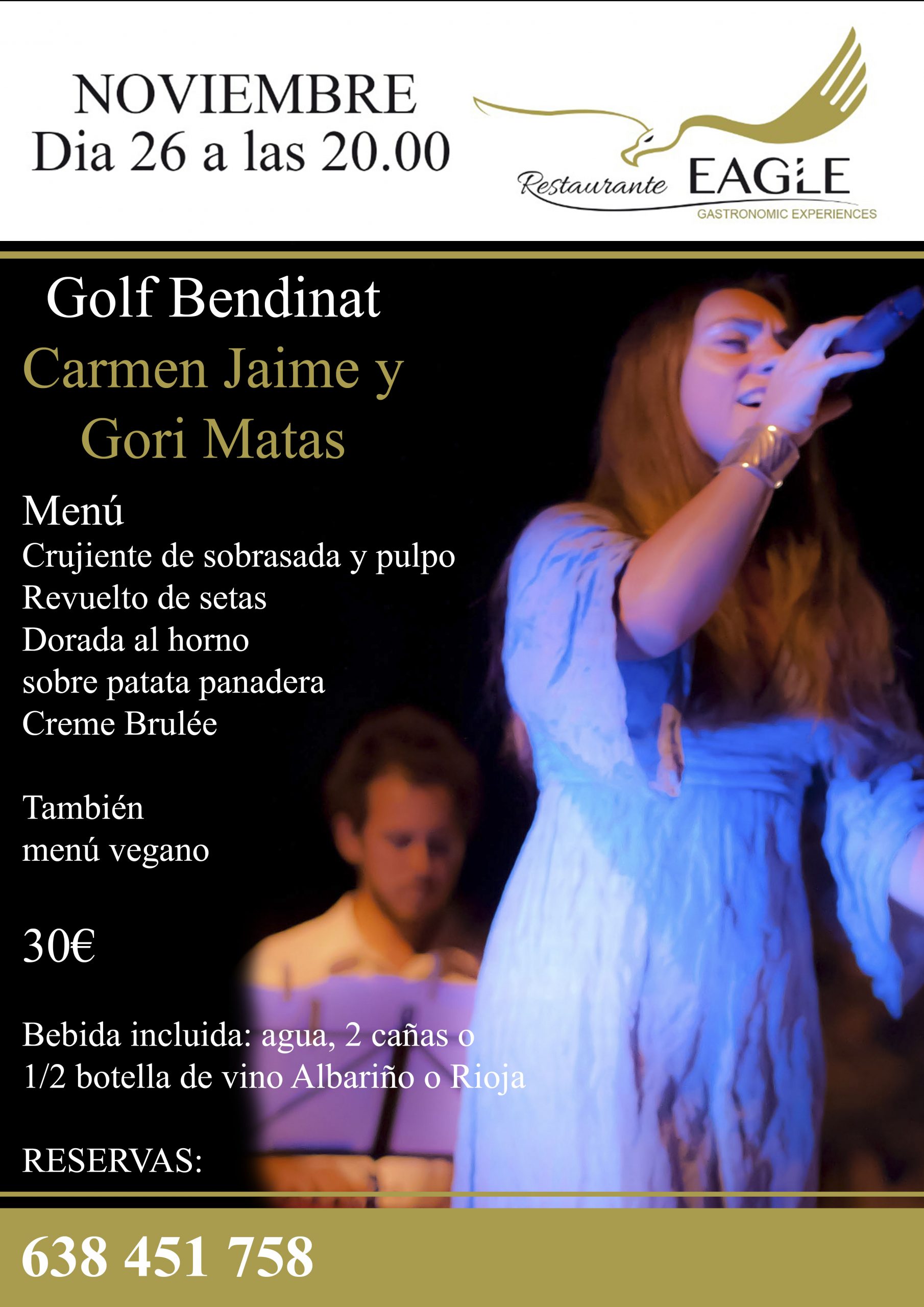 Concert Gori Matas & Carmen Jaime | Carmen Jaime